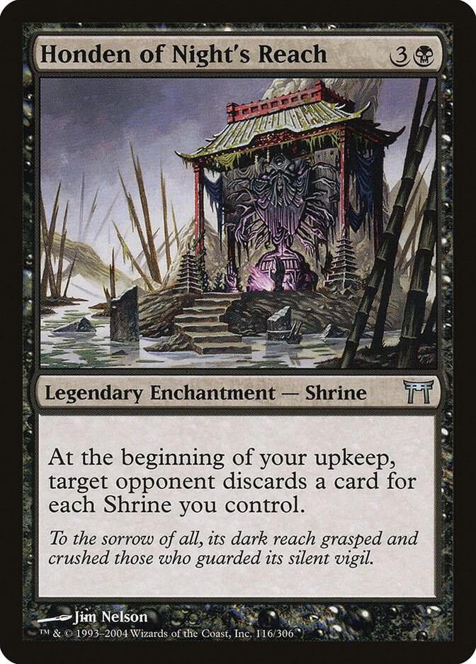 Honden of Night's Reach #116 Champions of Kamigawa