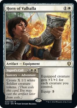Horn of Valhalla #26 Commander Legends: Battle for Baldur's Gate
