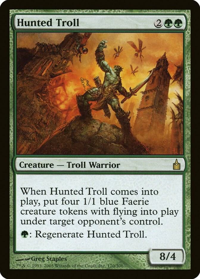 Hunted Troll #170 Ravnica: City of Guilds