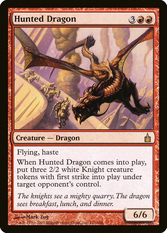 Hunted Dragon #131 Ravnica: City of Guilds