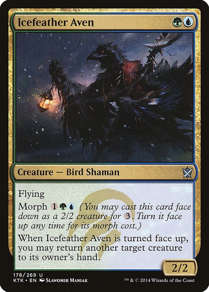 Icefeather Aven #178 FOIL Khans of Tarkir