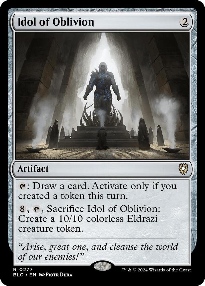 Idol of Oblivion #277 Commander: Bloomburrow