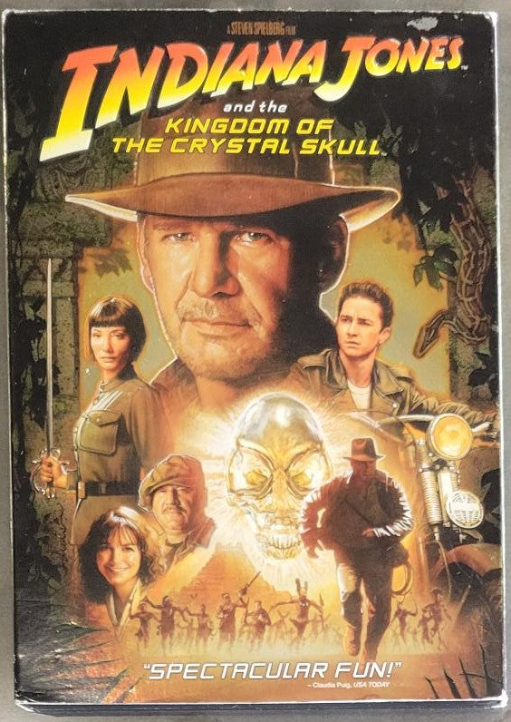 Indiana Jones and the Kingdom of the Crystal Skull DVD (2008)