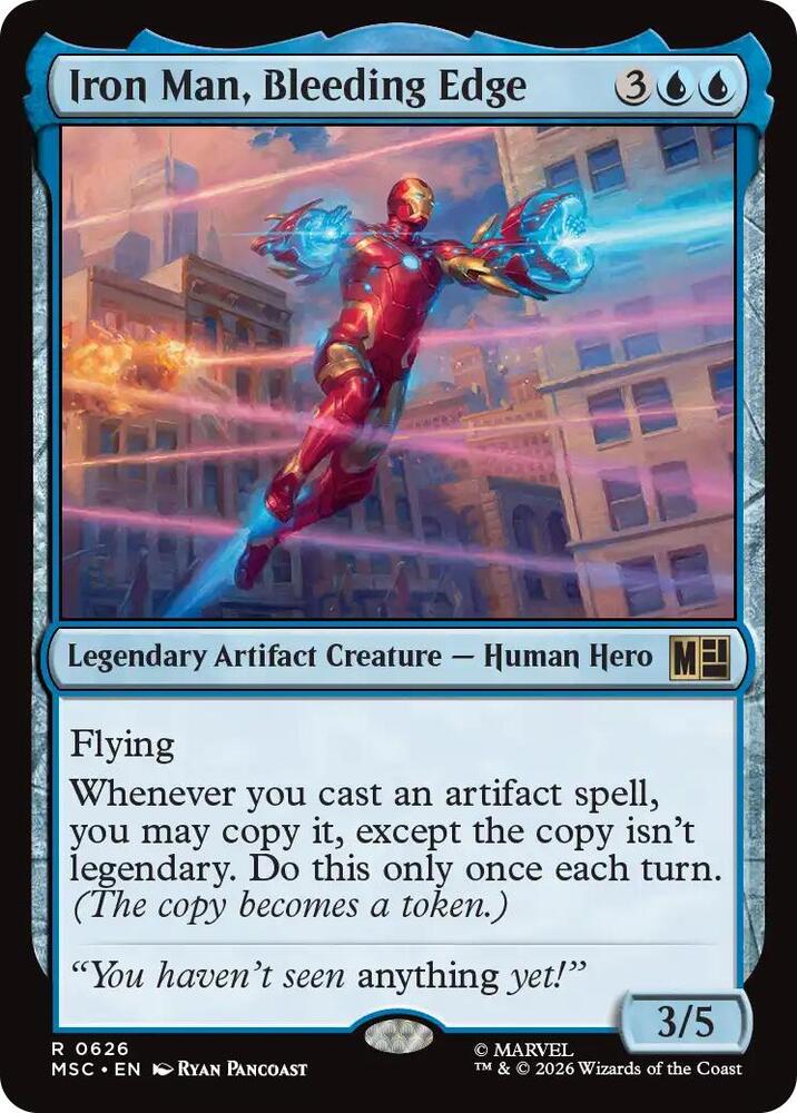 Iron Man, Bleeding Edge #626 Commander: Marvel Super Heroes