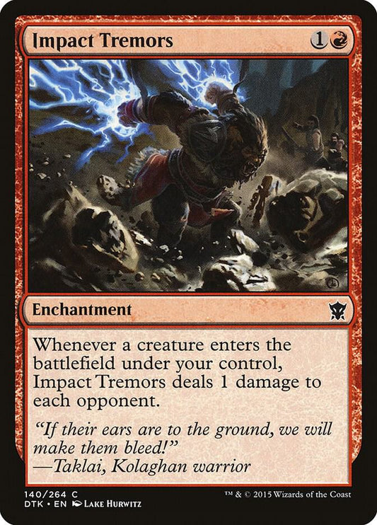 Impact Tremors #140 Dragons of Tarkir
