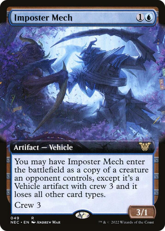 Imposter Mech #49 (Extended Art) Commander: Kamigawa: Neon Dynasty
