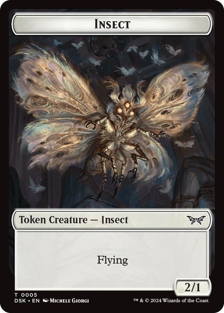 Insect Token #5 Duskmourn: House of Horror