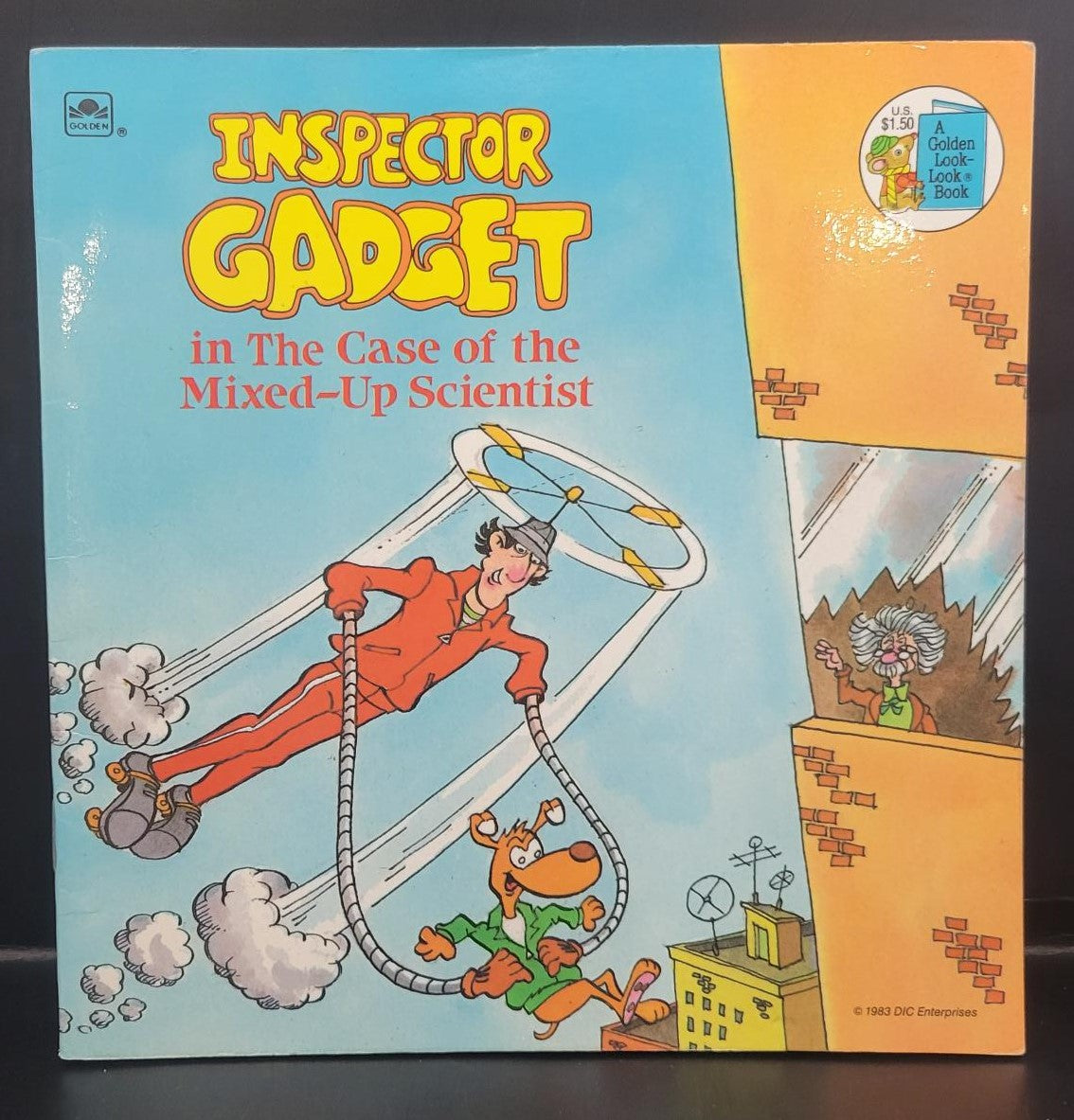 Inspector Gadget in the Case of the Mixed-Up Scientist - Korman, Justine (1985)