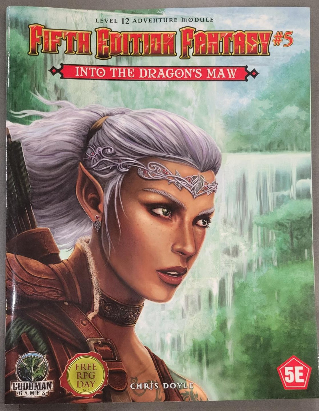 Fifth Edition Fantasy #5 Into the Dragon's Maw Level 12 Adventure Module