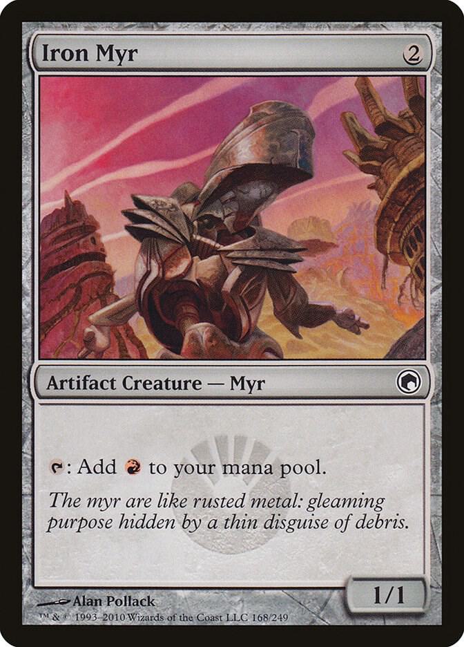Iron Myr #168 Scars of Mirrodin