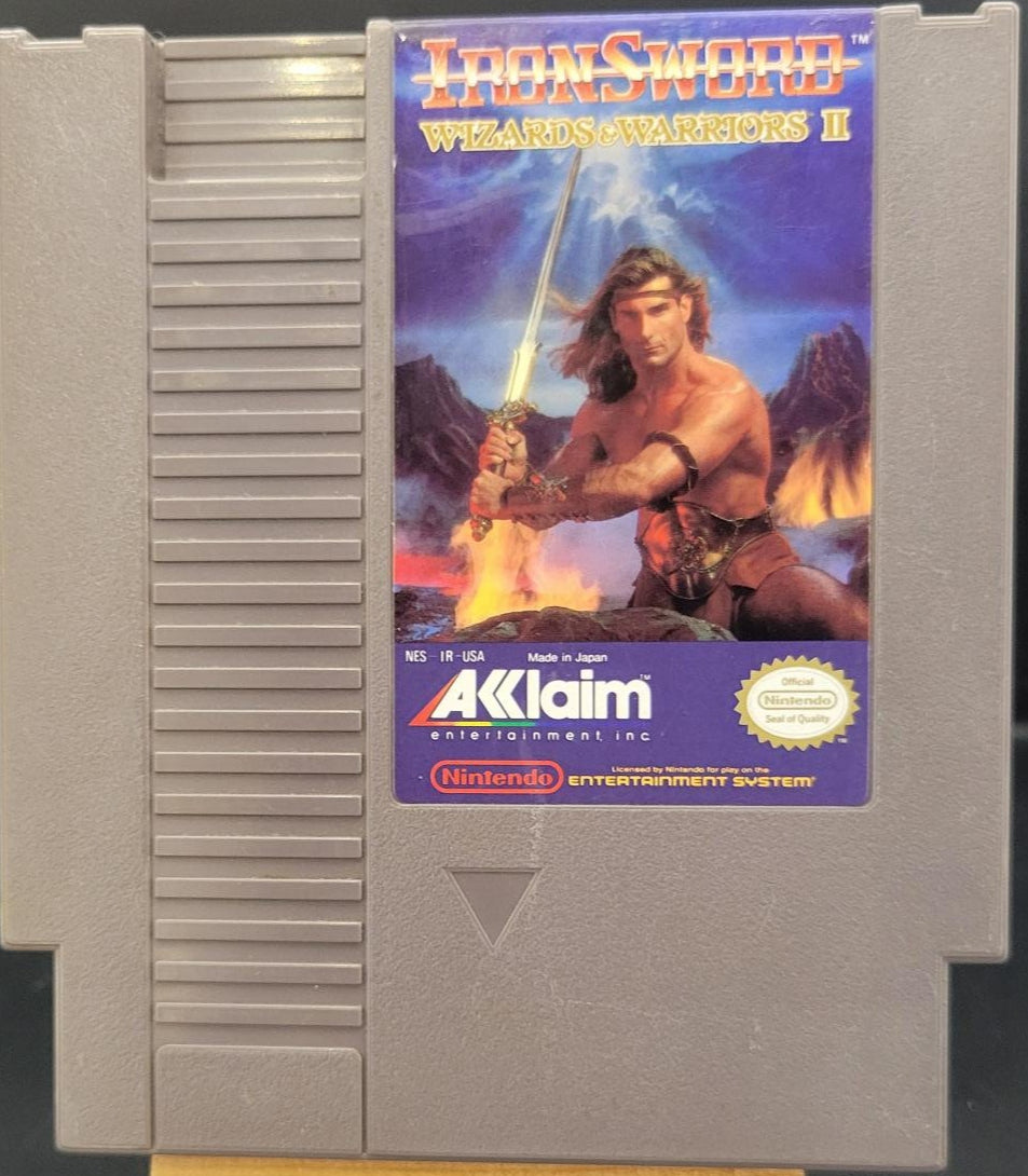 NES Iron Sword Wizards & Warrors II