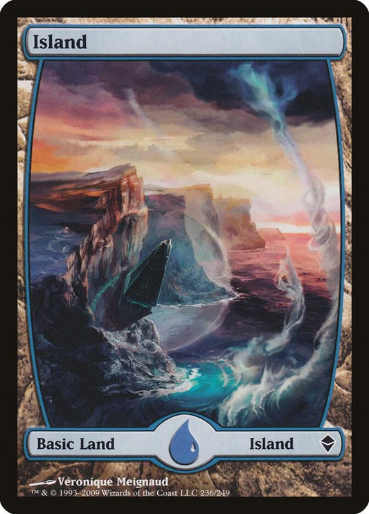 Island #236 (Full Art) Zendikar