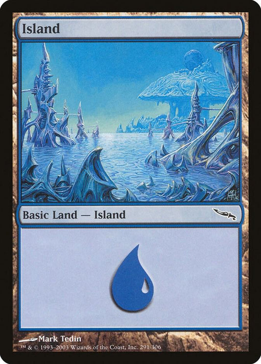Island #291 Mirrodin