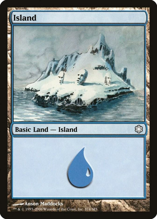 Island #374 Coldsnap Theme Deck Reprints