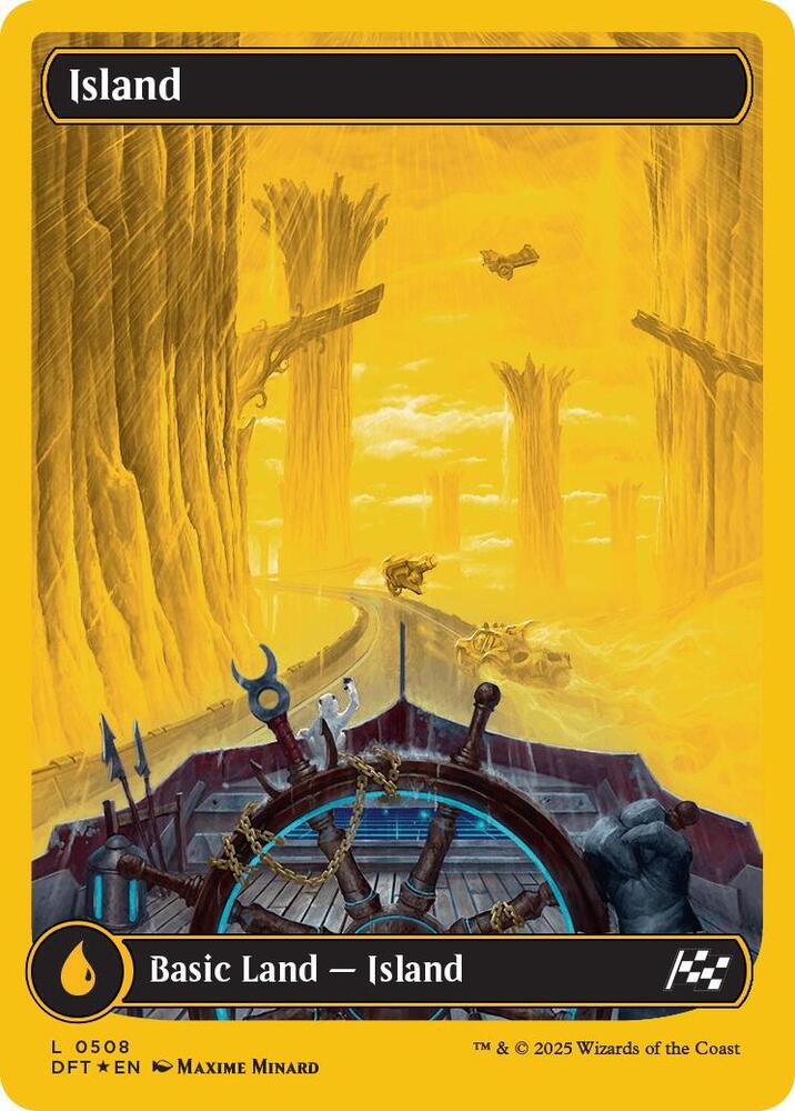 Island (First-Place Foil) #508 Aetherdrift