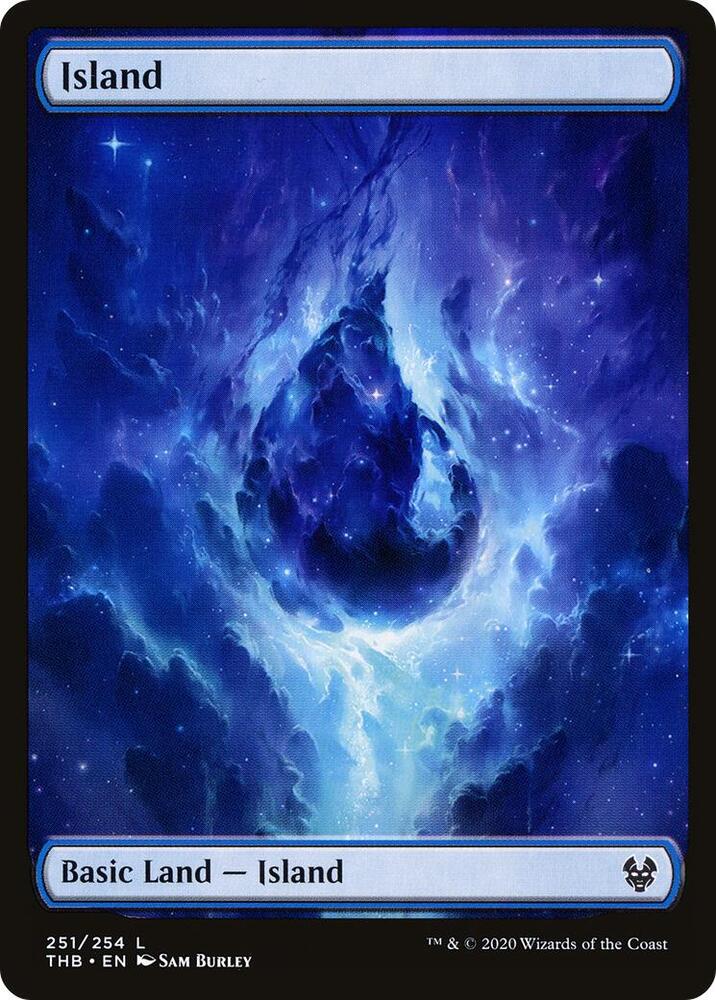 Island #251 Theros Beyond Death