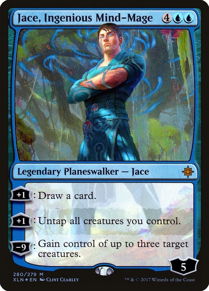 Jace, Ingenious Mind-Mage #280 FOIL Ixalan