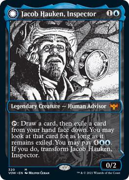 Jacob Hauken, Inspector #320 FOIL (Showcase) Innistrad: Crimson Vow