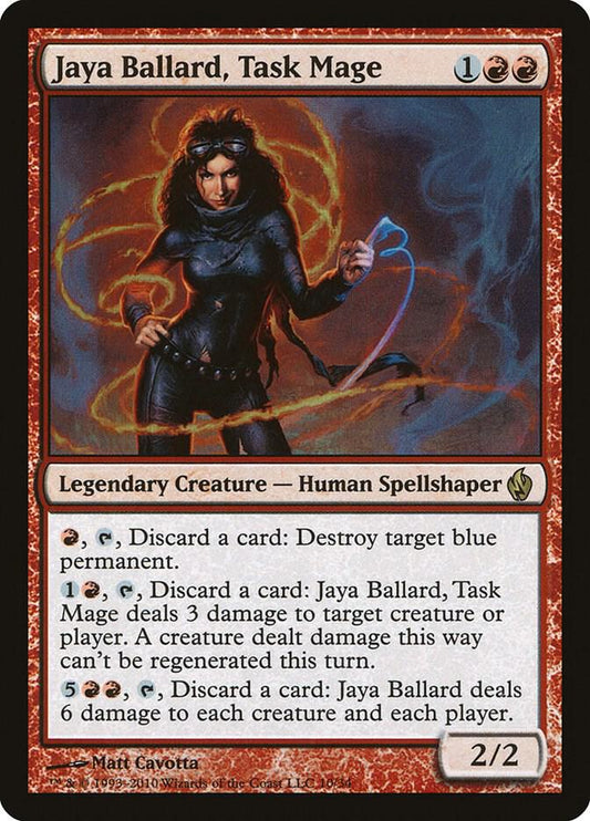 Jaya Ballard, Task Mage #10 FOIL Premium Deck Series: Fire and Lightning