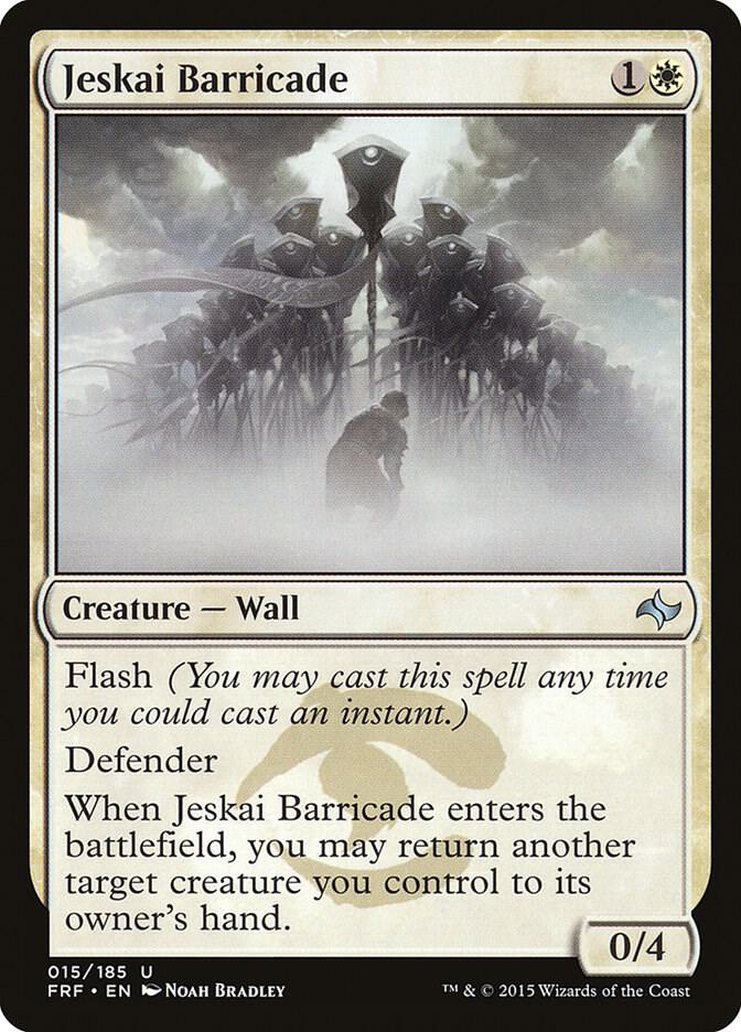 Jeskai Barricade #15 Fate Reforged