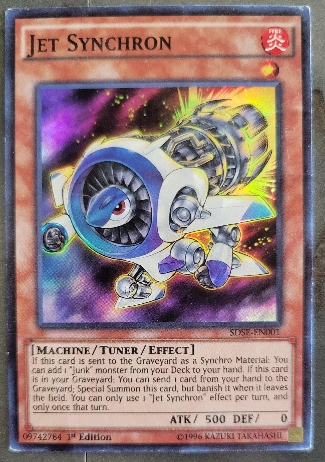 Jet Synchron 1st Edition Structure Deck Synchron Extreme