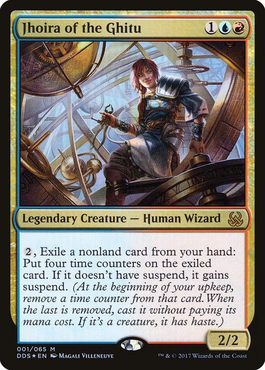 Jhoira of the Ghitu #1 FOIL Duel Decks: Mind vs Might