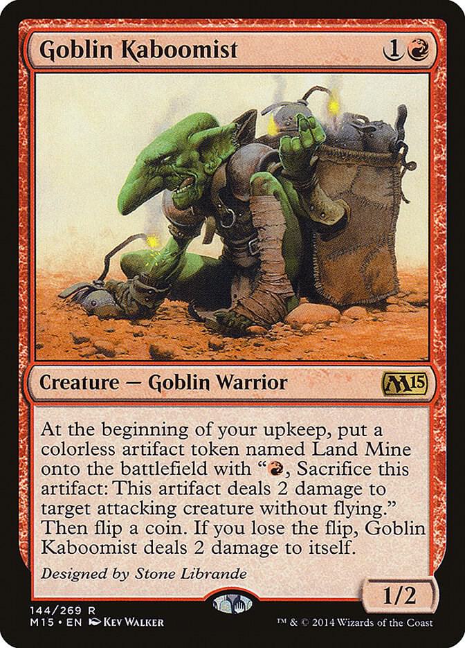 Goblin Kaboomist #144 Magic 2015