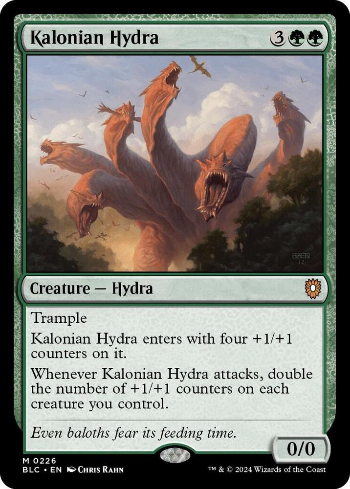 Kalonian Hydra #226 Commander: Bloomburrow