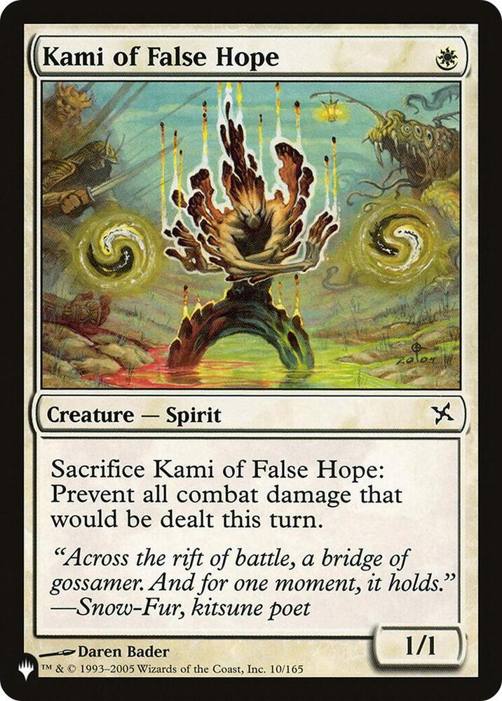 Kami of False Hope #10 The List Reprints