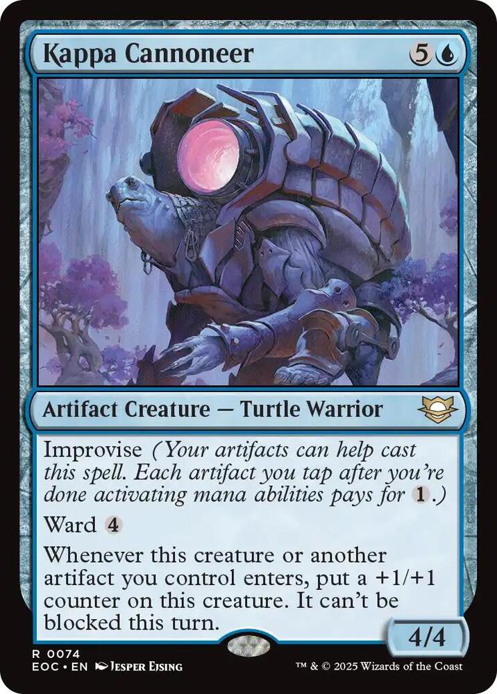 Kappa Cannoneer #74 Commander: Edge of Eternities