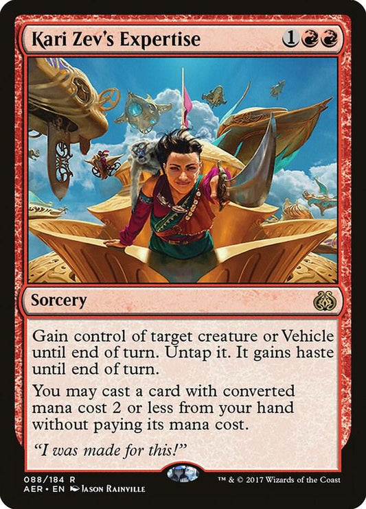 Kari Zev's Expertise #88 Aether Revolt