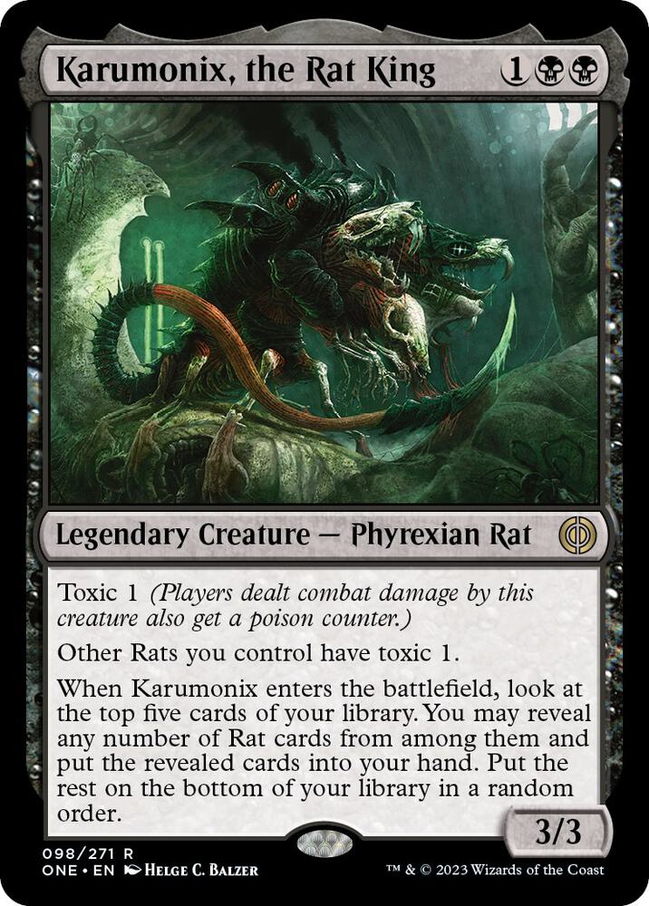 Karumonix, the Rat King #98 Phyrexia: All Will Be One