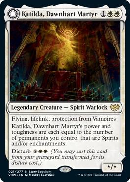 Katilda, Dawnhart Martyr #21 Innistrad: Crimson Vow