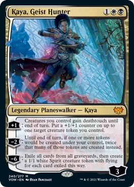 Kaya, Geist Hunter #240 FOIL Innistrad: Crimson Vow