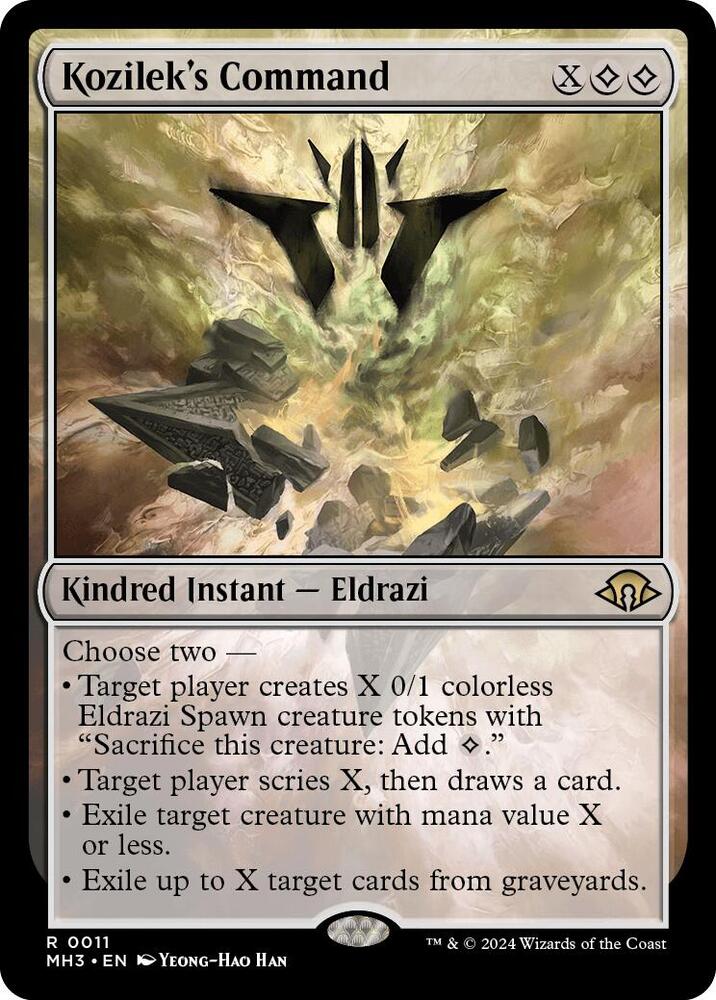 Kozilek's Command #11 Modern Horizons 3
