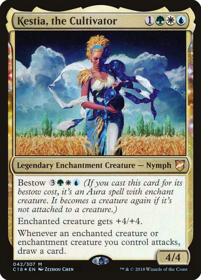 Kestia, the Cultivator #42 FOIL Commander 2018