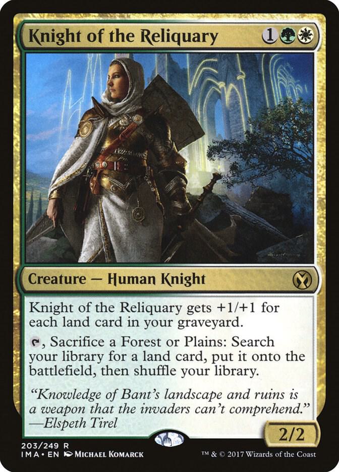 Knight of the Reliquary #203 Iconic Masters