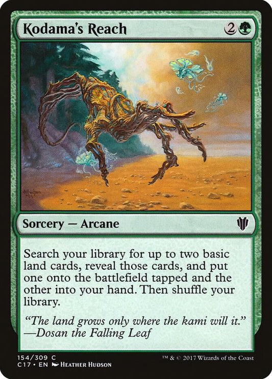 Kodama's Reach #154 Commander 2017