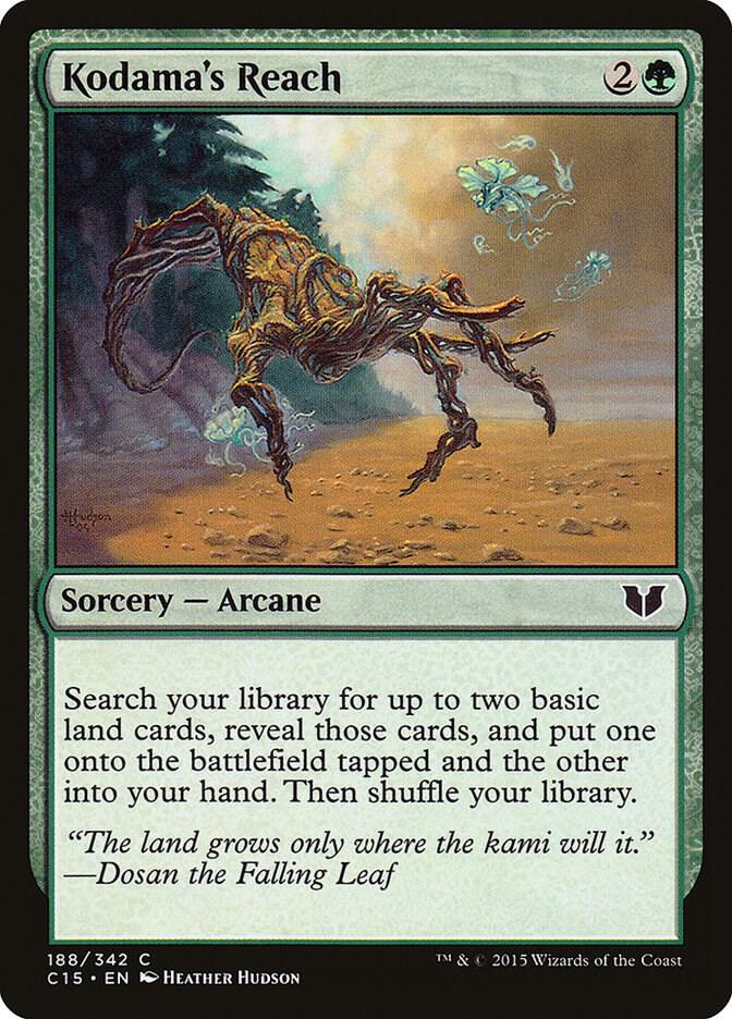 Kodama's Reach #188 Commander 2015