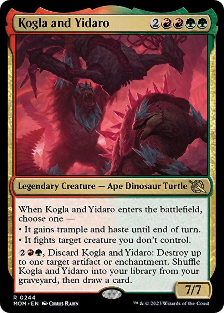 Kogla and Yidaro #244 FOIL March of the Machine