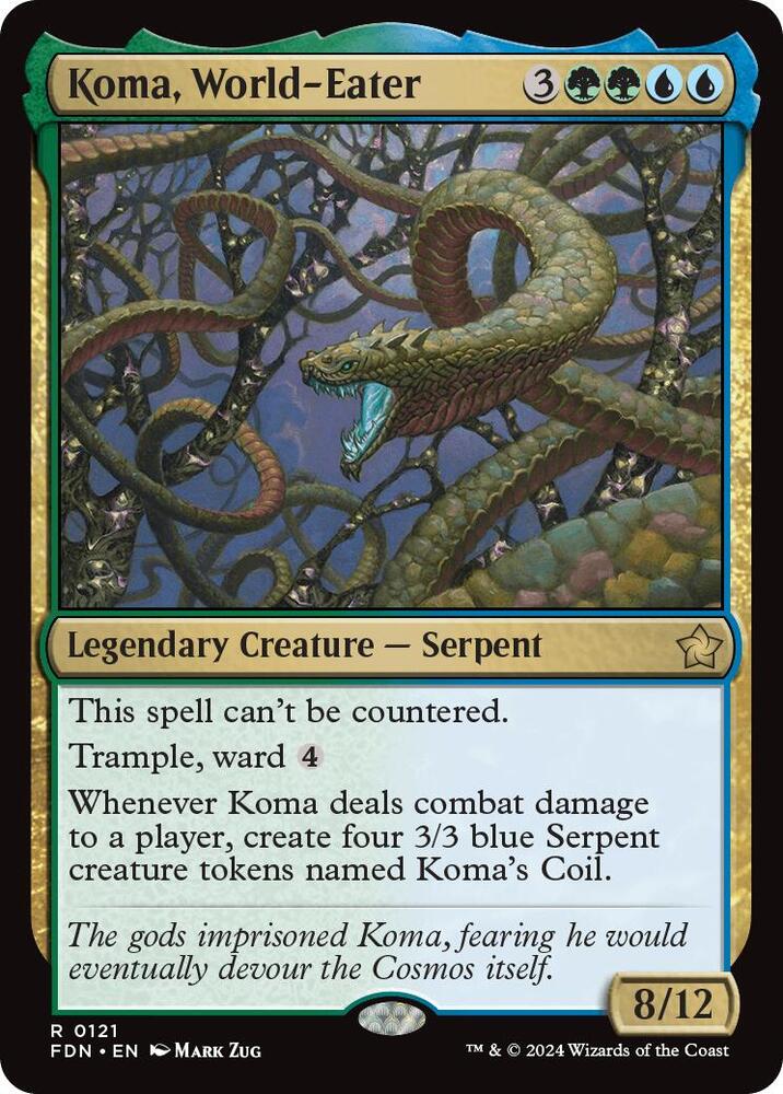 Koma, World-Eater #121 Foundations