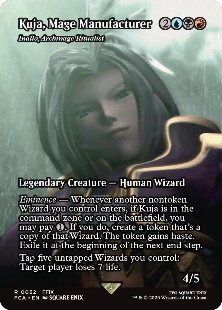 Kuja, Mage Manufacturer (Inalla, Archmage Ritualist) #52 (Showcase) FINAL FANTASY: Through the Ages