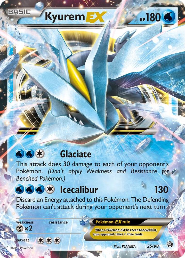 Kyurem EX #25 XY - Ancient Origins