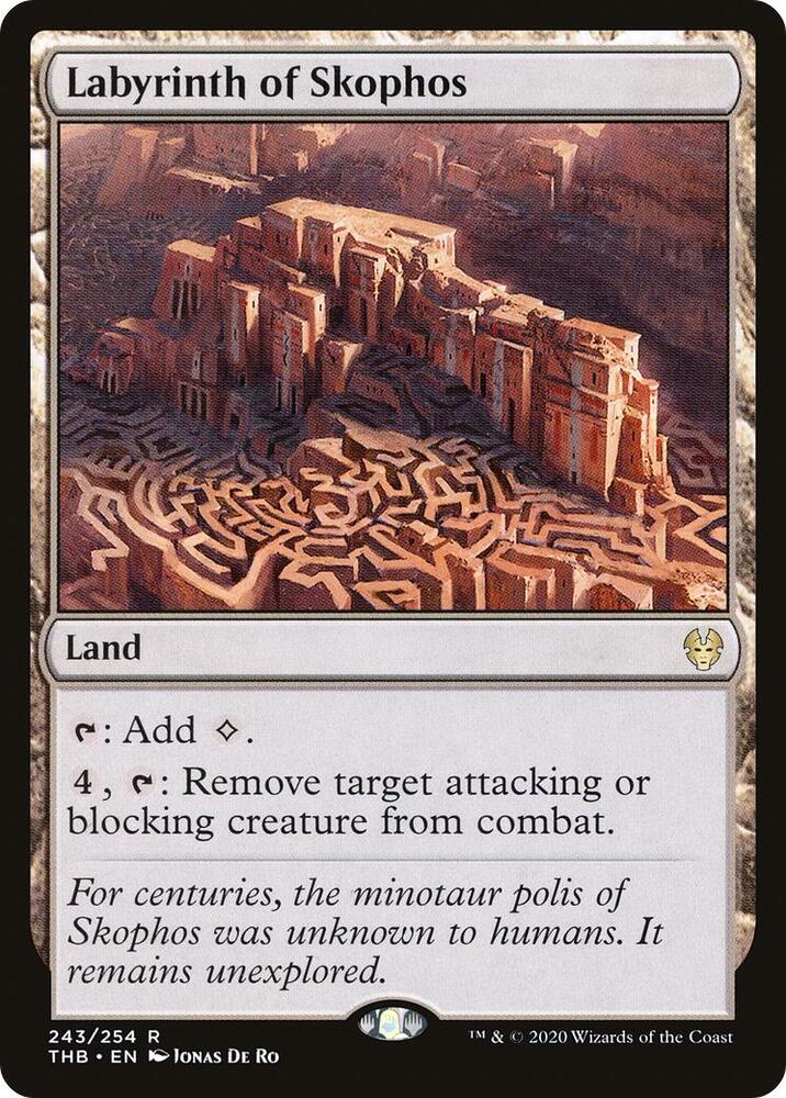 Labyrinth of Skophos #243 FOIL Theros Beyond Death
