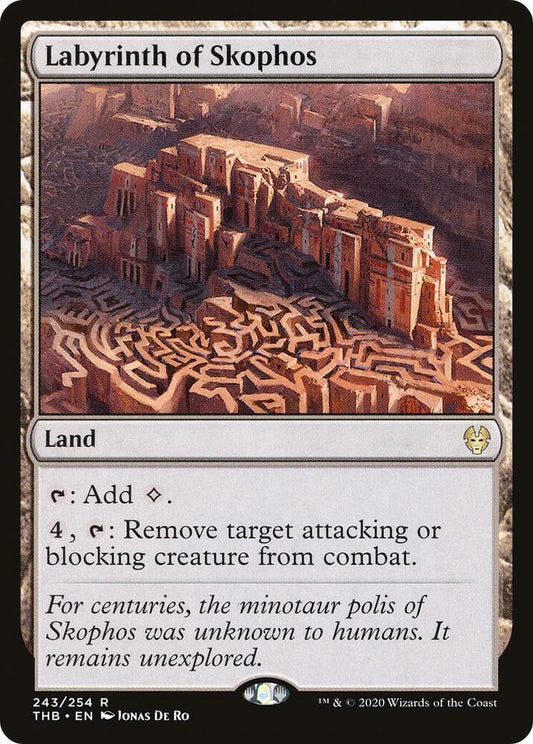 Labyrinth of Skophos #243 FOIL Theros Beyond Death