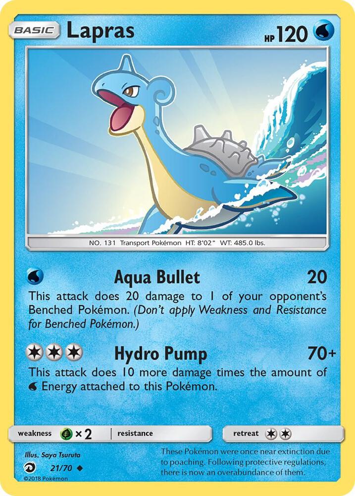 Lapras #21 Dragon Majesty