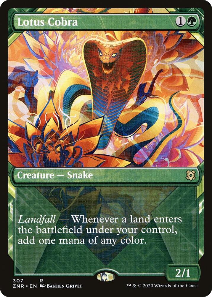 Lotus Cobra (Showcase) #307 Zendikar Rising