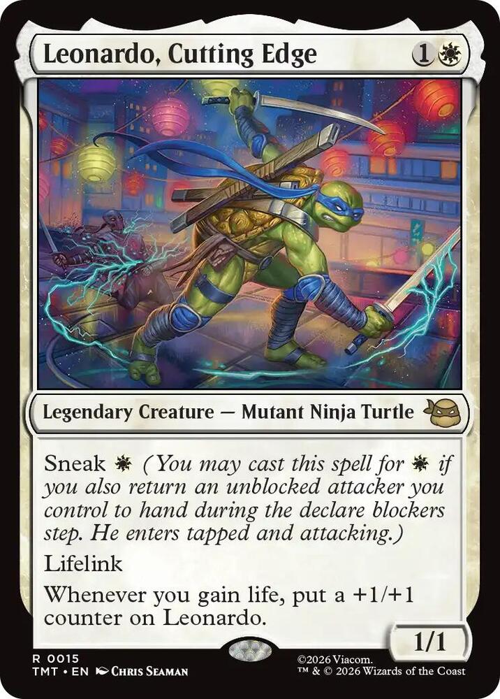 Leonardo, Cutting Edge #15 Teenage Mutant Ninja Turtles