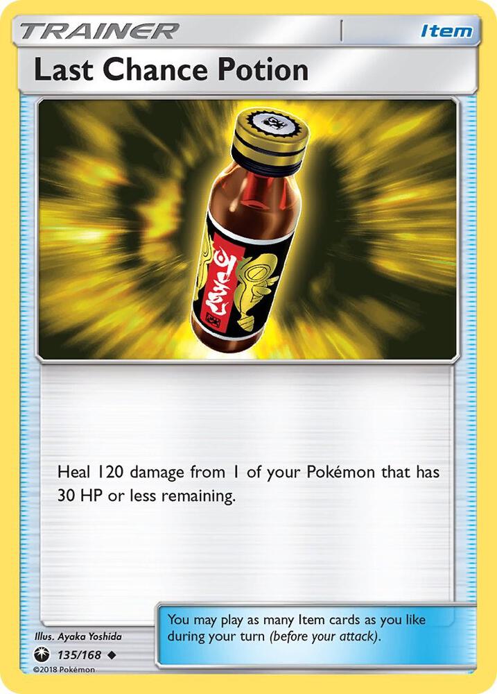 Last Chance Potion #135 REVERSE HOLOFOIL SM - Celestial Storm