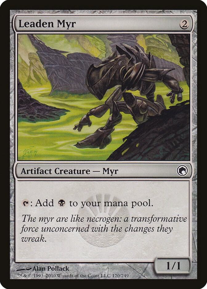 Leaden Myr #170 Scars of Mirrodin